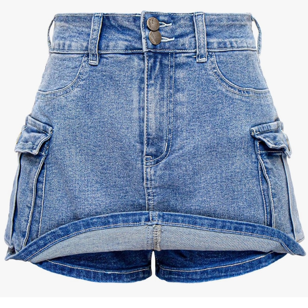 Blue Denim Women's Skort